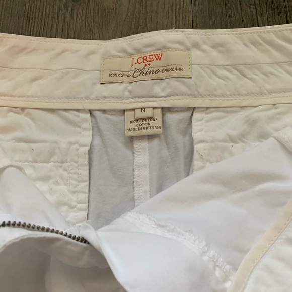 J.Crew Chino Shorts White - Picture 2 of 2